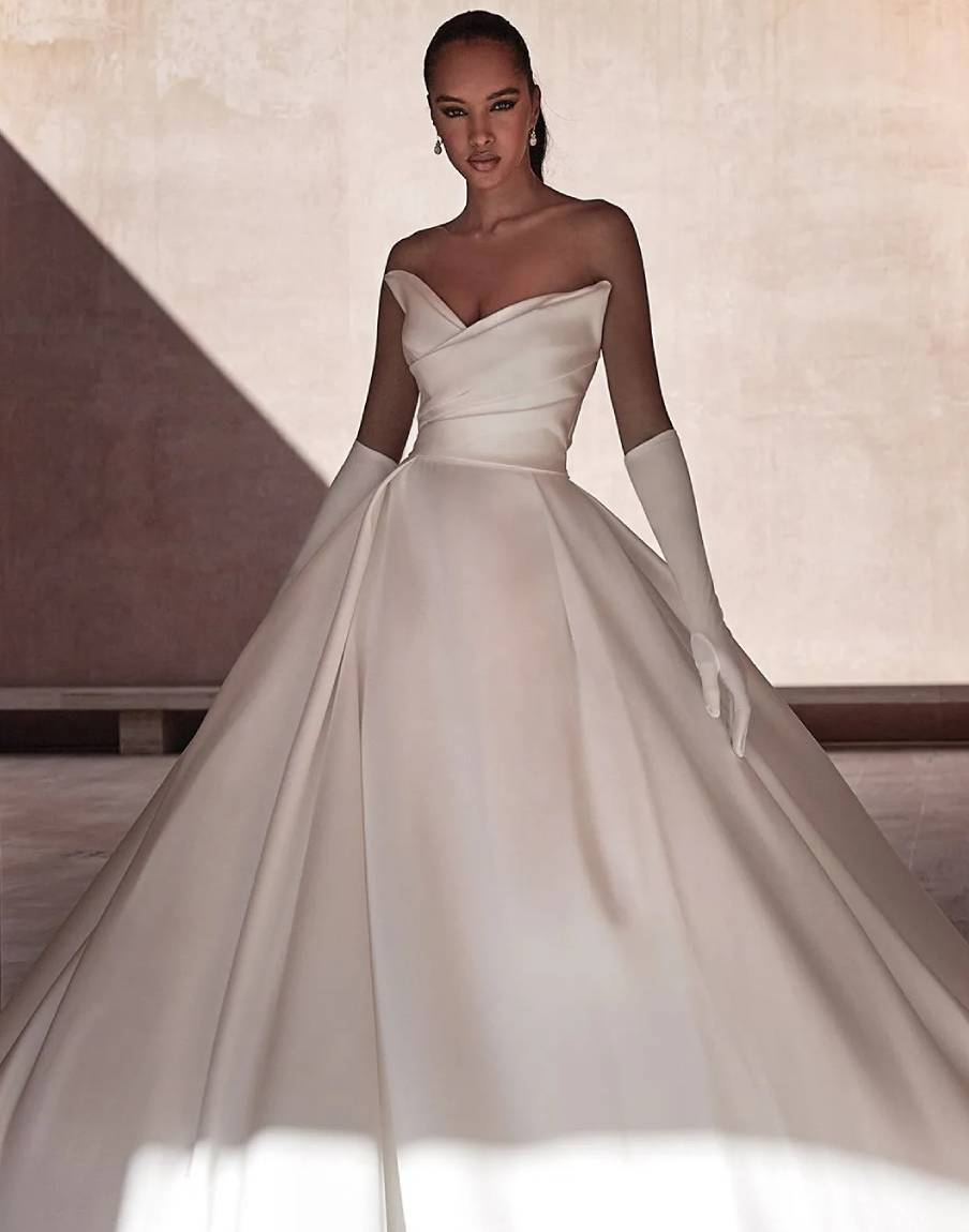 Fall Long Sleeve Ballgown Wedding Dress | Stella York