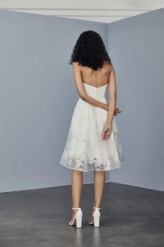 Amsale Little White Dress #LW166 #1 Ivory thumbnail
