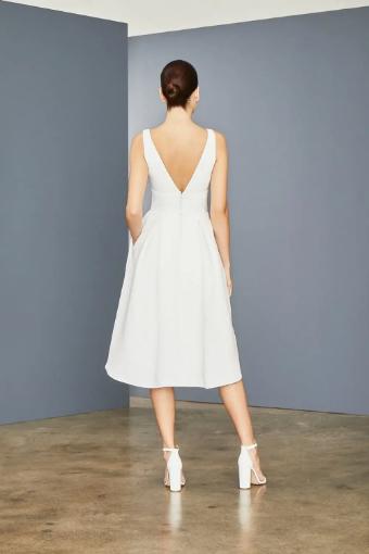 Amsale Little White Dress #LW152 #1 thumbnail
