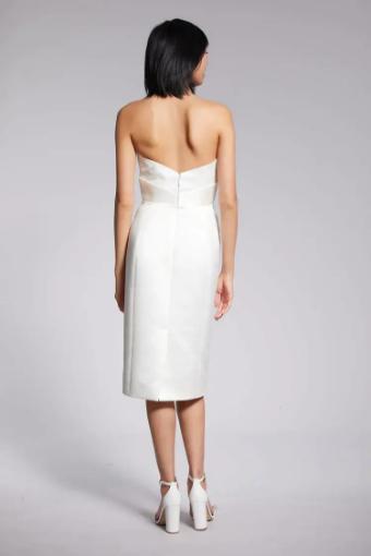Amsale Little White Dress #LW184 #1 Ivory thumbnail