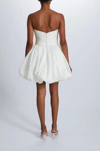 Amsale Little White Dress #LW236 #1 Ivory thumbnail
