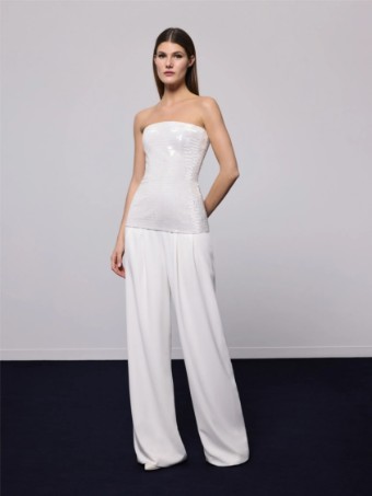 Pronovias #Brulia Trouser #0 Off White thumbnail