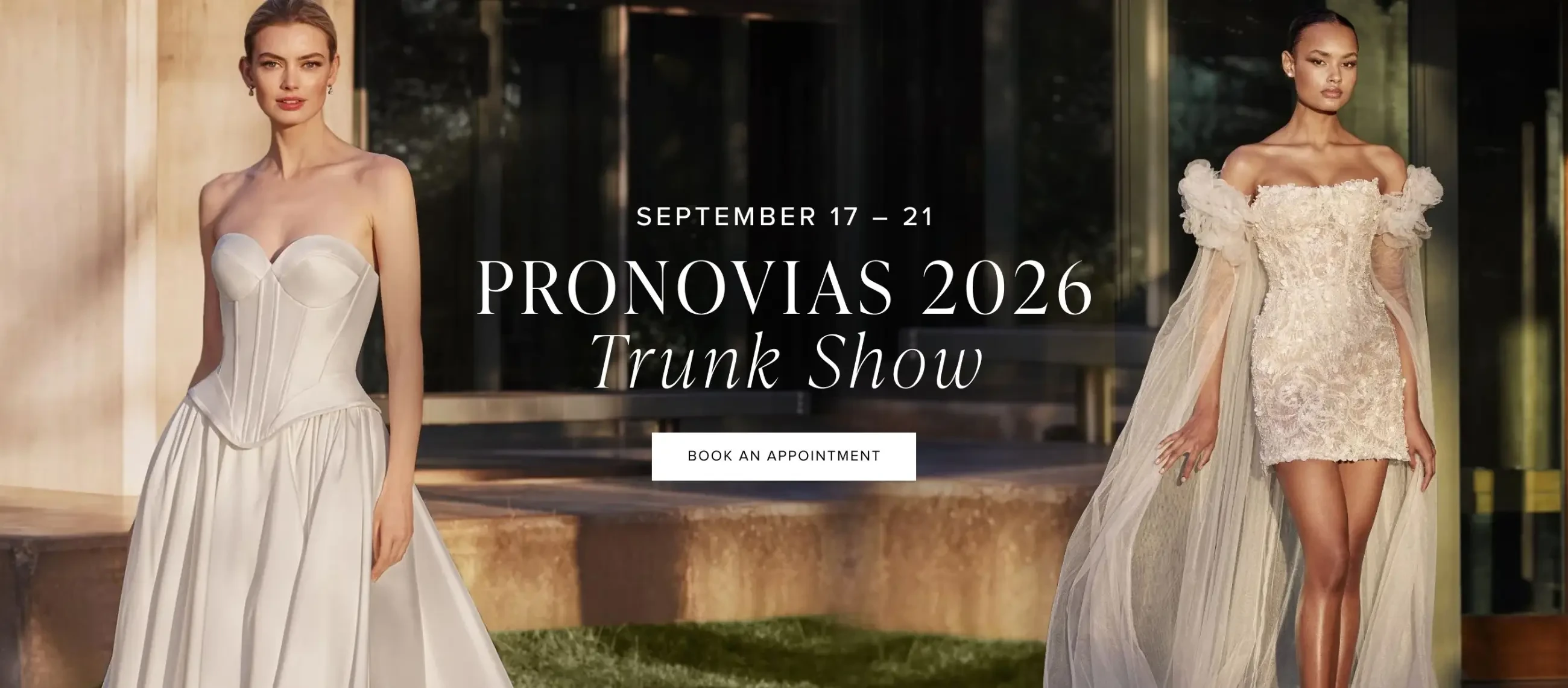 Pronovias 2026 Trunk Show